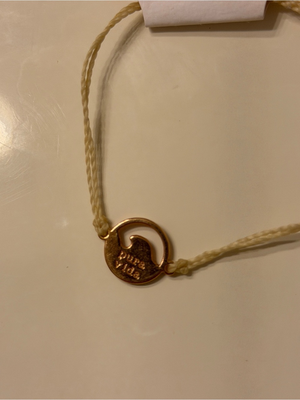 NWT Pura Vida Stone Wave Bracelet Rose Gold - Picture 3 of 4